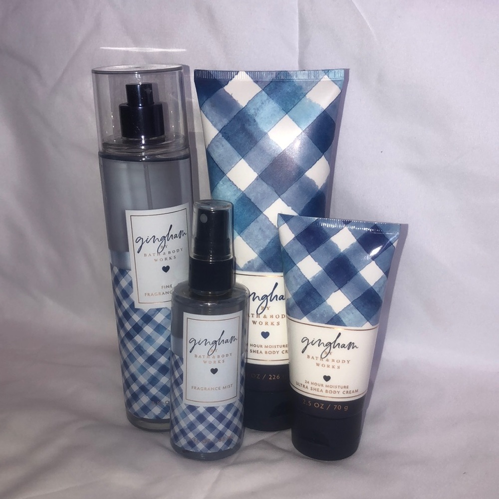 Bath & Body Works Gingham